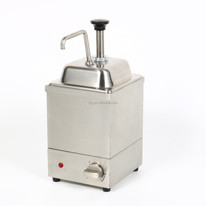 New Silver Stainless Steel Nacho Cheese <b>Dispenser</b> Electric Warmer <b>Pump</b> - Product Image 1