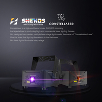 Nueva Luz Láser RGB de Animación a Prueba de Agua de 12W, Luz Láser ILDA para Escenarios, Espectáculos, Discotecas, Fiestas y Clubes Nocturnos