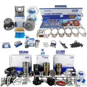 IZUMI original Engine Piston 6D140 Diesel engine parts Liner Kit Overhauling Gasket For KOMATSU