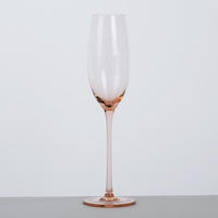 Ensemble de verrerie rose en gros pour mariage – Verres à champagne transparents, verres à vin blanc et rouge en cristal – Lot en vrac pour fêtes et mariages