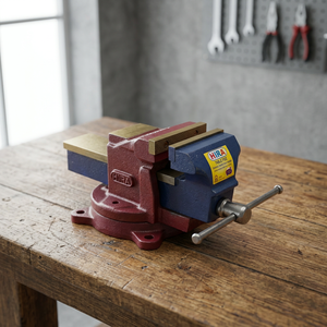 Heavy Duty Cast Iron Bench Vise <b>Swivel</b> Base <b>Table</b> Vice Workshop Tools Professional 3" 4" 5" 6" 8" <b>Swivel</b> Bench Vise for sale - Product Image 2