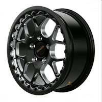 Jante en alliage forgée Mesh Beadlock 5*114.3 5*120 5*115 17 18 pouces pour Mustang Camaro Challenger