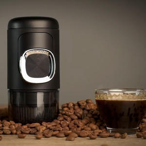 Máquina de café Espresso portátil para exteriores, Mini cafetera Espresso de viaje Manual para acampar, taza Stanley para MinipressoNS2 - Product Image 1