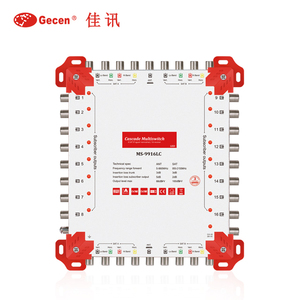 Ra MS-9916LC Vệ Tinh <span class=keywords><strong>Cascade</strong></span> <span class=keywords><strong>Multiswitch</strong></span> 9 Trong 16 Hộp Màu CE/ISO9000 Có Thể Lựa Chọn <span class=keywords><strong>2</strong></span> SAT & 1 ANT Tinplate 950-2150 (Mhz) 25 (Db) Ce - Product Image 1