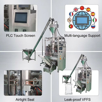 Automatische verpakkingsmachine voor zeeppoeder, kruiden, meel, masala, kurkuma, thee, verticale chilipeper- en fruitpoeder.