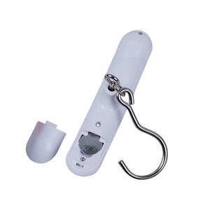 Balance électronique portable 50 kg Mini ABS Affichage LED/LCD Balance à bagages pour les achats transfrontaliers Pêche Livraison express - Product Image 1