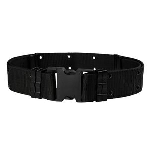 เข็มขัดยุทธวิธีไนลอนคุณภาพสูง ยืดหยุ่น สวมใส่สบาย พร้อมโลโก้สั่งทำ หัวเข็มขัดเหล็ก แข็งแรงทนทาน อุปกรณ์เสริมสำหรับเจ้าหน้าที่รักษาความปลอดภัย - Product Image 1