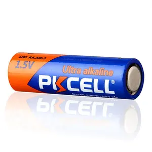 Free samples pkcell aa lr6 am3 alkaline battery for calculator and electronical balance