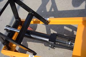 Mesa de elevación hidráulica con rodillo, elevador Manual de tijera - Product Image 6