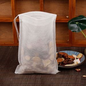 Bolsitas de Té Personalizadas de Tela No Tejida con Cordón, Sin Blanquear, Vacías, con Filtro Infusor para Té de Hierbas y Bebidas Diarias en el Hogar - Product Image 3