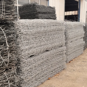 Filet de gabion écologique dédié à l'aménagement paysager <span class=keywords><strong>avec</strong></span> une structure tissée à double torsion, stable, perméable et résistant au maintien du sol - Product Image 4