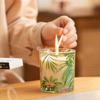 Lilien-Duft Sojawachs-Kerze im Becher, Lufterfrischender Aroma-Geschenkartikel für Gastgeberinnen, Freunde & Beste Freunde, in Geschenkbox