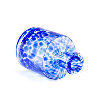 Bouteille de parfum en verre tacheté de 269ml faite à la main de luxe