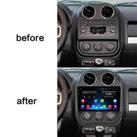 10 pouces 4G Navigation et GPS pour Jeep Guider 2010-2016 voiture stéréo Android 2 + 32G Wifi Bluetooth voiture vidéo lecteur Radio multimédia