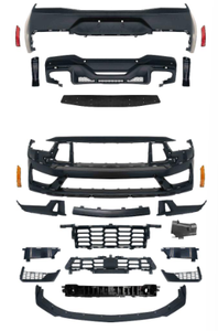 Mise à niveau de la Mustang 2024 + en style Dark Horse avec lèvre de pare-chocs avant et arrière moderne USA Auto Body - Product Image 4