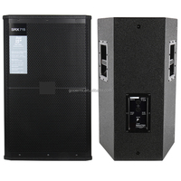 Gooermi SRX715 Haut-parleur passif à 2 canaux de 15 pouces 8 ohms AC avec enceinte en métal néodyme Surround Sound - Utilisation professionnelle PA/FOH sur scène Durable