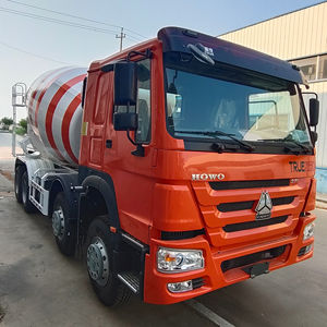 6*4 truk Mixer beton kecil dengan kapasitas 12 meter kubik pompa mesin Gearbox Motor-komponen inti termasuk - Product Image 1
