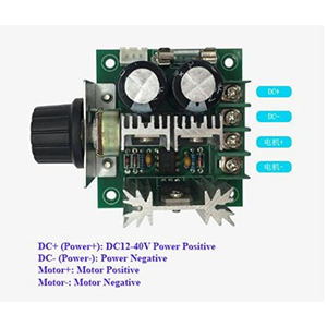 Contrôleur de vitesse de moteur CC PWM 12V - 40V 10A - Régulation de tension et gradation - Pour Arduino - Capacité 10A - Product Image 5