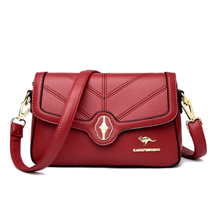 Fashion New Designer Crossbody Bags High Quality PU <b>Leather</b> Shoulder Messenger Bag Casual Totes Luxury Women Handbags and <b>Purses</b> - Product Image 1