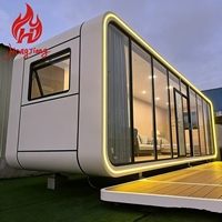 Maisons modulaires préfabriquées de luxe au design moderne, extensibles, avec terrasse, chambre et usage scolaire, certifiées CE