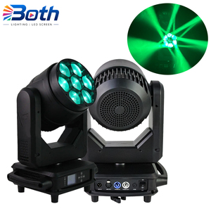 Splash7L Pro 7x40W Bee Eyes <b>LED</b> Moving Head Light with Pan Tilt DMX for Professional Stages - Product Image 1