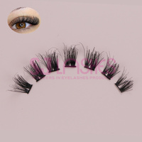 Kit d'extensions de cils en volume DIY pré-mappées, cils en grappe pour un mappage sans effort