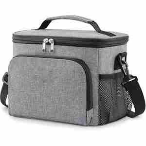 Bolsa Térmica Porta Alimentos de Poliéster con Aislamiento Térmico, de un Solo Hombro, para Picnic al Aire Libre y Playa, Venta Caliente 2025 - Product Image 1