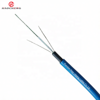 Cable de Minería para Exteriores FTTH MGXTW de 12/24 Núcleos, Reforzado con Alambre de Acero, Antirroedores, Ignífugo, Tipo Tubo Central