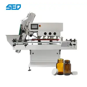 Factory Direct Sale Automatic Bottle Screw Jar Capping Machine For Glass Bottles