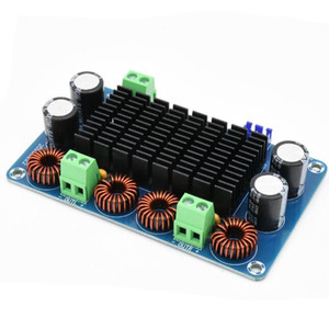 Placa amplificadora digital de alta potencia, módulo de 150W x 2, 12V-28V, placa amplificadora de sonido de escenario, XH-A284, 150W x 2 - Product Image 6