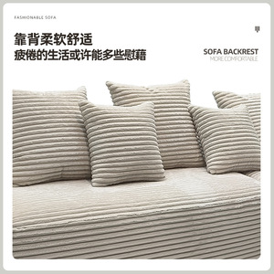 Ghế <span class=keywords><strong>sofa</strong></span> gấp gọn hiện đại, kiểu dáng đơn giản, chất liệu vải nhung, kiểu dáng nghệ thuật, không khung, có thể làm giường, phong cách hiện đại đơn giản - Product Image 4