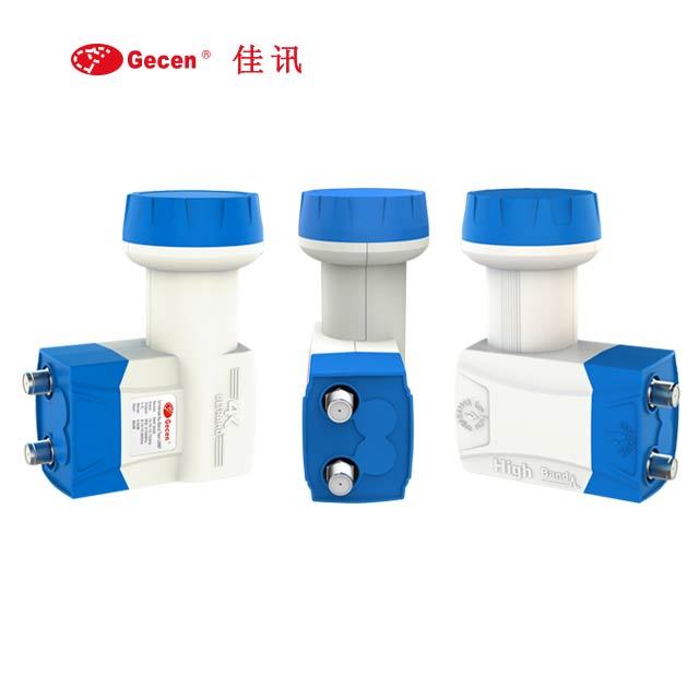 GKF-2032 HD Digital Ku Band Lnb 4k Dish Tv Unicable Lnb Twin Satellite Tv Receiver Ku Band Lnb