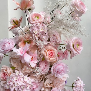 Arco Floreale Artigianale in Metallo <span class=keywords><strong>a</strong></span> Tema Foresta, Decorazione per Matrimoni e Vetrine, Stile <span class=keywords><strong>Monet</strong></span>, Durevole, per Commercio Transfrontaliero - Product Image 3