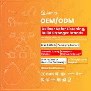 Audífonos OEM Personalizados ALOVA <span class=keywords><strong>para</strong></span> Adultos Mayores y Niños con Pérdida Auditiva, <span class=keywords><strong>Auriculares</strong></span> Bluetooth de 16 Canales con Conducción Ósea - Product Image 3
