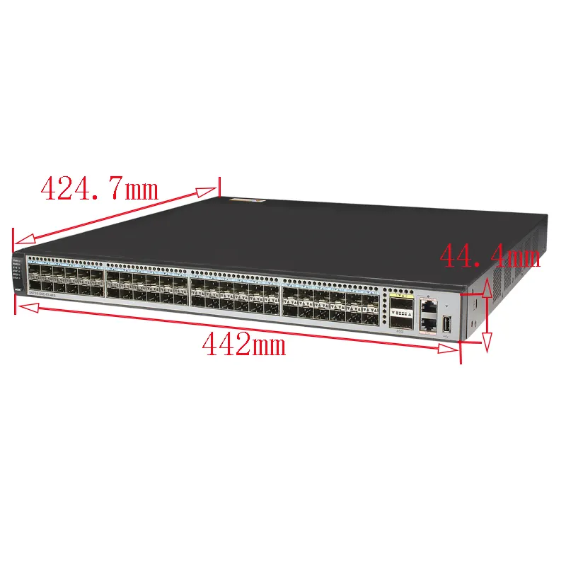 Switch de rede 10gb S6720-54C-EI-48S-AC Multi-Layer Gigabit Network Virtualization Switch em estoque