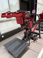Équipement de fitness professionnel pour salle de sport – Machine à charge de plaques – Appareil d'entraînement réglable pour squats hack