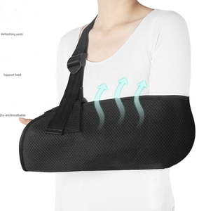Attelle de bras en maille pour la fixation des fractures, sangle multifonctionnelle pour l'épaule, le cou et le poignet, attelle médicale pour les fractures et les bris - Product Image 4
