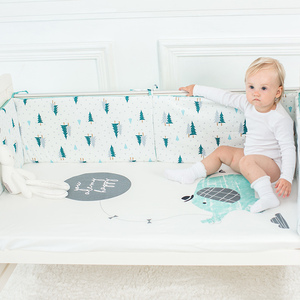 Prix bas motif de bande dessinée imprimé doux organique de sécurité <span class=keywords><strong>bébé</strong></span> nouveau-né enfant en bas âge coton <span class=keywords><strong>drap</strong></span> <span class=keywords><strong>housse</strong></span> - Product Image 3