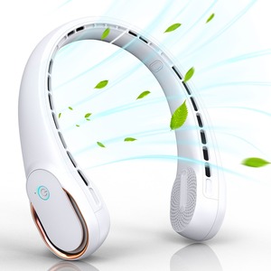 Mini Ventilador de Cuello Portátil para Verano, Deportes al Aire Libre, Recargable por USB, Material ABS, Marca JXD, Regalo para Unisex y Niñas - Product Image 6