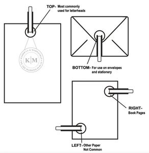 Sceau à sec personnalisé avec votre logo en relief, <span class=keywords><strong>tampon</strong></span> de <span class=keywords><strong>notaire</strong></span> de poche, pour enveloppes de diplôme, serviettes et papier - Product Image 3