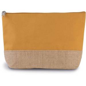 Bán Buôn Thân Thiện Với Môi Vải + Cây Gai Dầu Đay Trang Điểm Pouch Dây Kéo Biểu Tượng Tùy Chỉnh Thời Trang Vải Bố Mỹ Phẩm Túi Thân Thiện Với Môi Đay Dây Kéo - Product Image 4