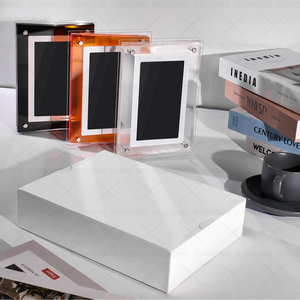 Primo regalo di natale colorato NFT Album elettronico trasparente lettore acrilico digitale al mondo per la riproduzione di Video e foto in movimento - Product Image 5