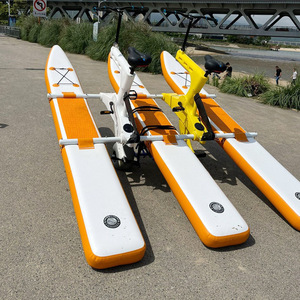 Planche de SUP gonflable avec vélo aquatique à double pédale pour hôtel-resort, utilisation extérieure, matériau PVC, capacité 100-500 kg - Product Image 2