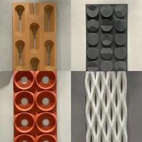 Panneaux muraux de culture décoratifs en polyuréthane imperméable à l'eau Panneaux muraux de culture intérieurs coupés à la taille Hôtels Salles de bains Plateaux de table Cuisines