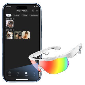 Lunettes intelligentes avec lentilles arc-en-ciel et caméra unique pour les sports de plein air et la photographie - Product Image 1