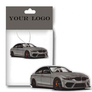 Cadeaux promotionnels en gros, logo personnalisé, parfum longue durée, diffuseur d'air suspendu, différents parfums, diffuseur d'air pour voiture en papier - Product Image 4