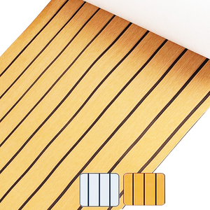 Tappeti marini in Teak di alta qualità <span class=keywords><strong>antiscivolo</strong></span> impermeabile per pavimentazioni <span class=keywords><strong>antiscivolo</strong></span> tappetini per installazione Click per barche all'aperto - Product Image 3