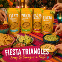 Bolsas de Embalaje de Alimentos Personalizadas con Ventana, Cierre Resellable y Fondo Plano para Tortillas de Maíz y Salsa