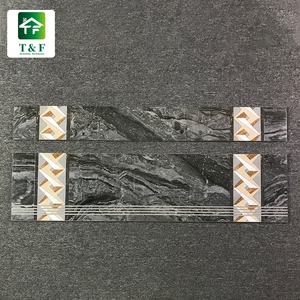 Carreaux de porcelaine <span class=keywords><strong>pour</strong></span> escaliers de luxe, hall d'hôtel, 1200*300*170, Philippines, carreaux de céramique <span class=keywords><strong>pour</strong></span> escaliers, brillant, mélange de couleurs - Product Image 2