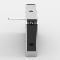 Tourniquet automatique à trois bras avec lecteur de carte IC, en acier inoxydable, indice de protection IP66, anti-évasion, pour gymnases